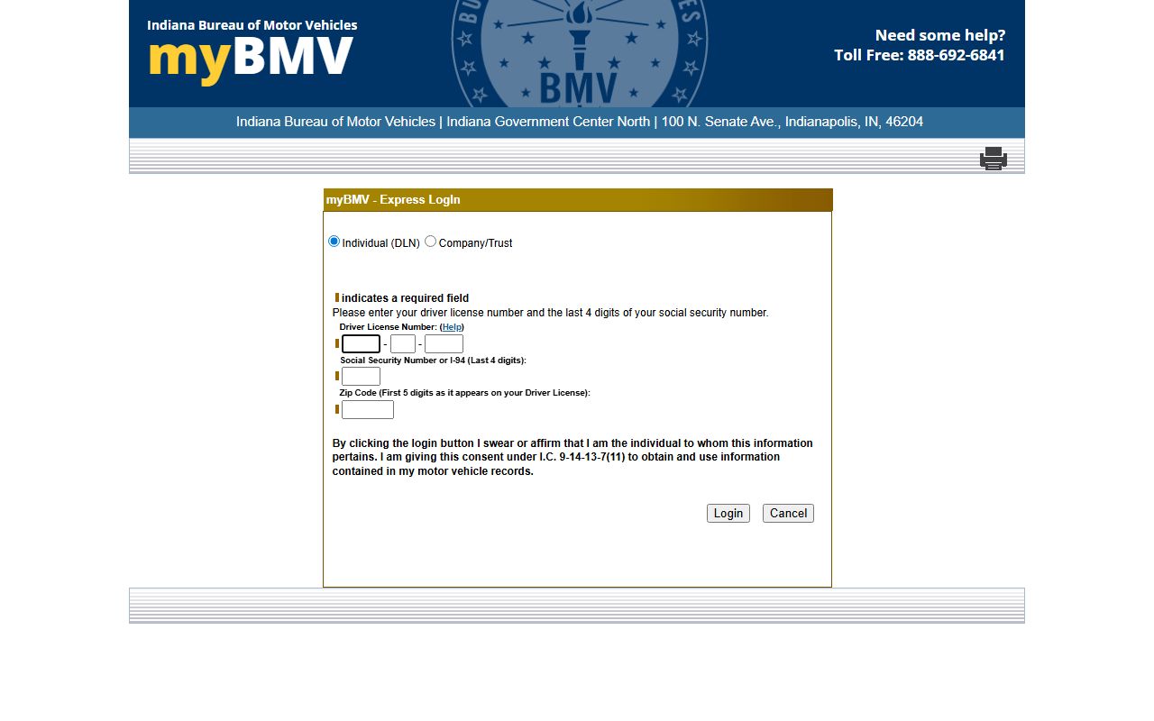 Martin County traffic court records myBMV Express Login